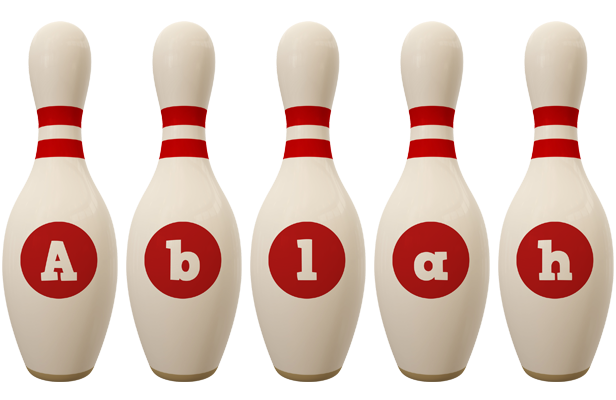 Ablah bowling-pin logo