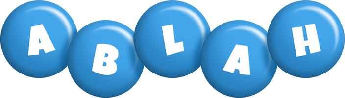 Ablah candy-blue logo