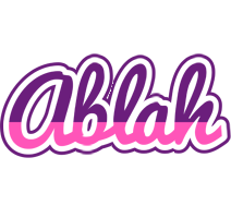Ablah cheerful logo