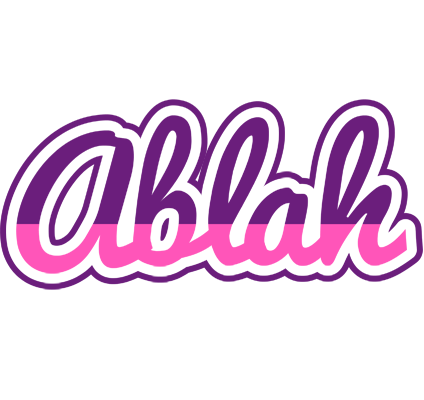 Ablah cheerful logo