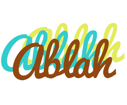 Ablah cupcake logo