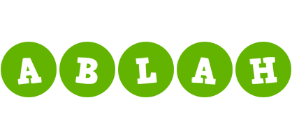Ablah games logo