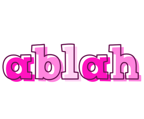 Ablah hello logo