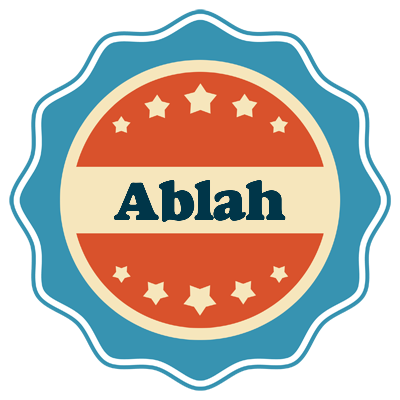 Ablah labels logo