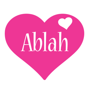 Ablah love-heart logo