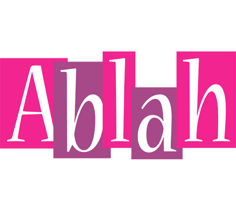 Ablah whine logo