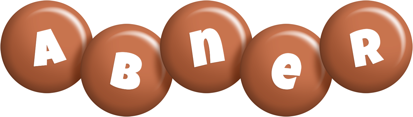 Abner candy-brown logo