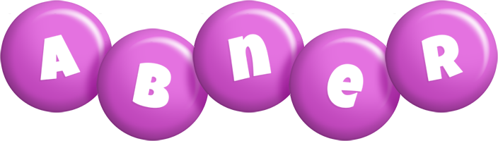Abner candy-purple logo
