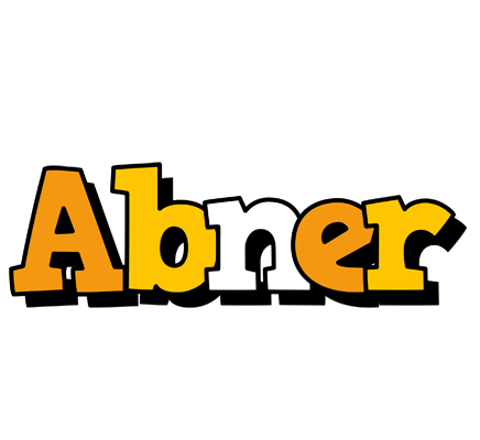 Abner cartoon logo