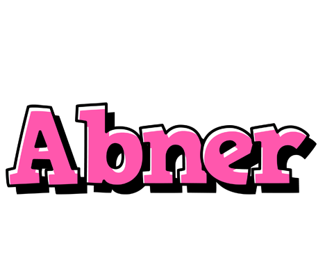 Abner girlish logo