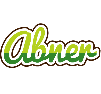 Abner golfing logo