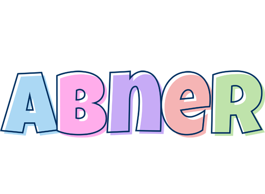 Abner pastel logo