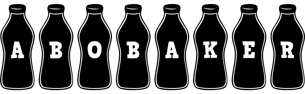 Abobaker bottle logo