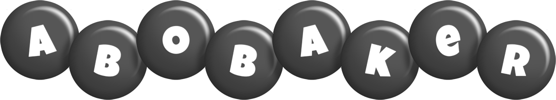 Abobaker candy-black logo