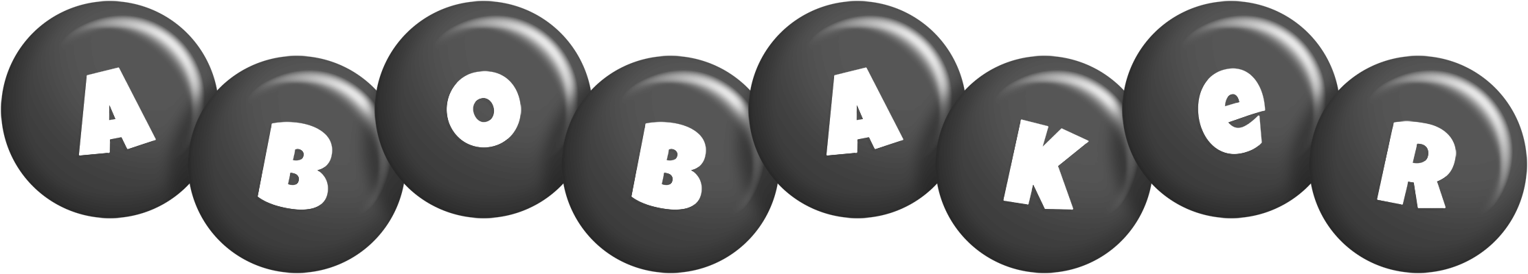 Abobaker candy-black logo