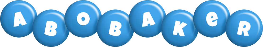 Abobaker candy-blue logo