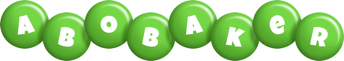 Abobaker candy-green logo