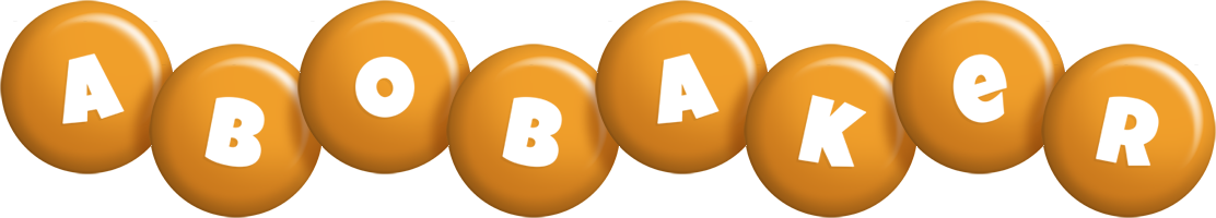 Abobaker candy-orange logo