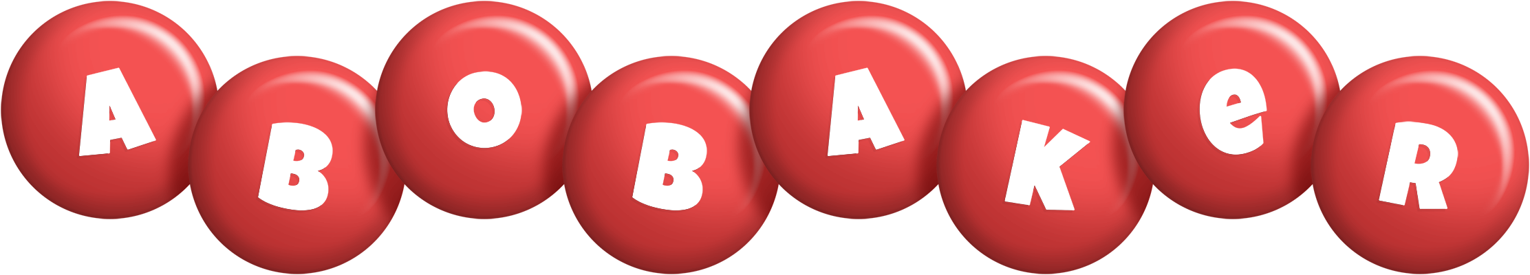 Abobaker candy-red logo
