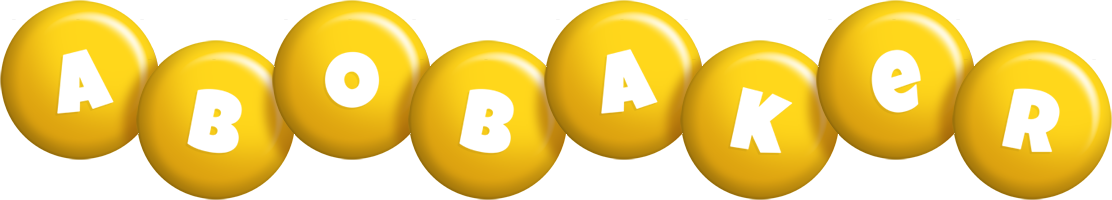 Abobaker candy-yellow logo