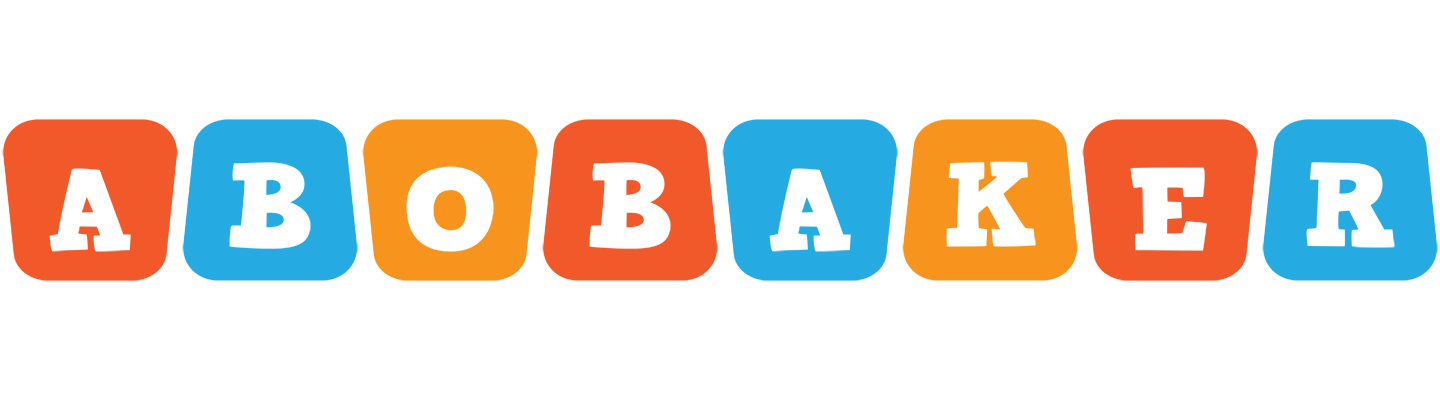 Abobaker comics logo