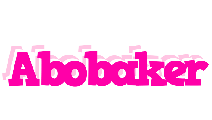 Abobaker dancing logo