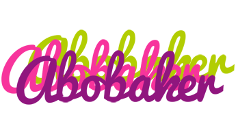 Abobaker flowers logo