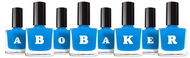 Abobaker glossy logo