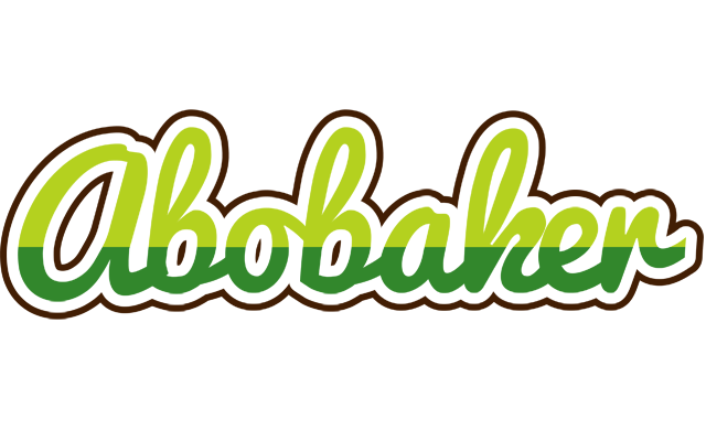 Abobaker golfing logo