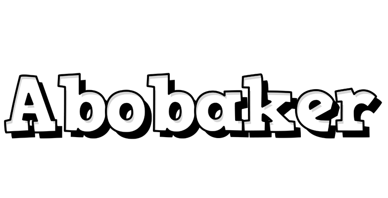 Abobaker snowing logo