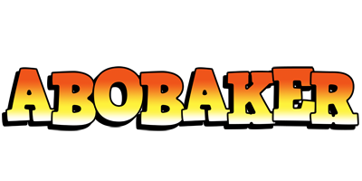 Abobaker sunset logo