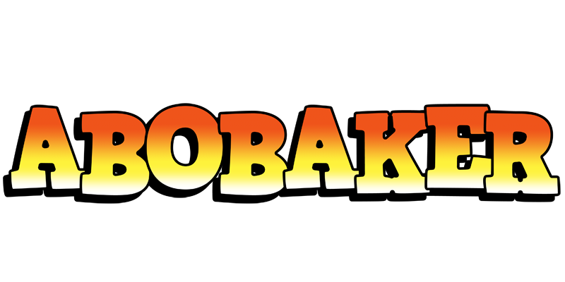 Abobaker sunset logo