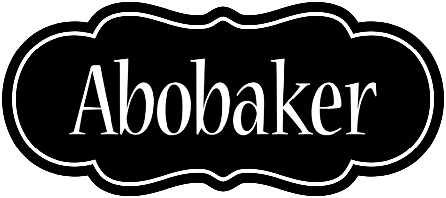 Abobaker welcome logo