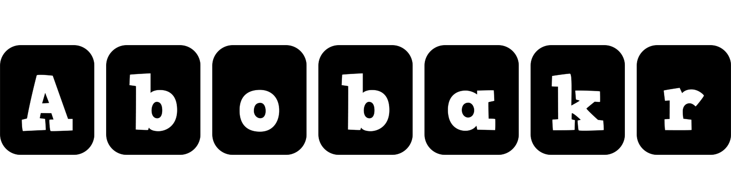 Abobakr box logo
