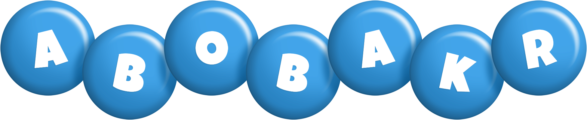 Abobakr candy-blue logo