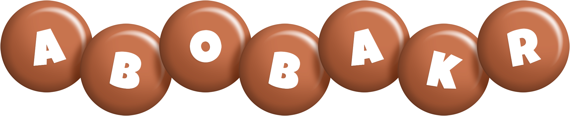 Abobakr candy-brown logo