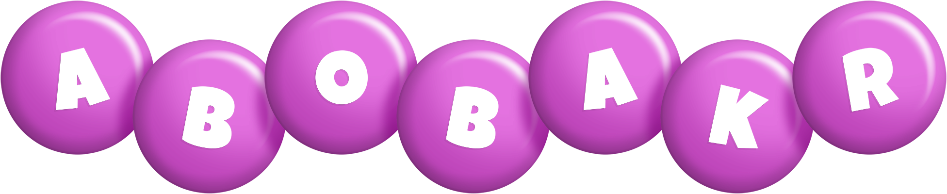 Abobakr candy-purple logo