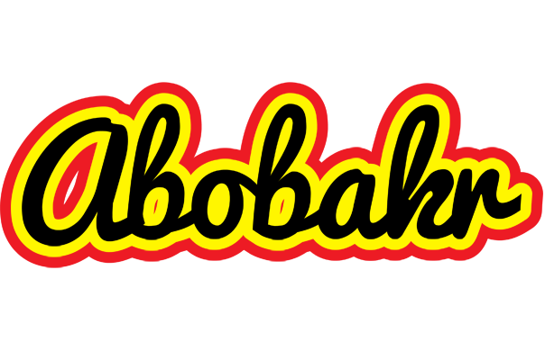 Abobakr flaming logo