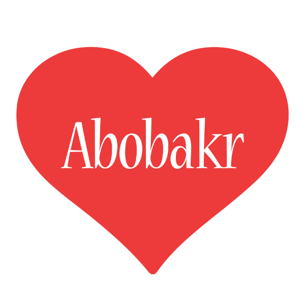 Abobakr love logo