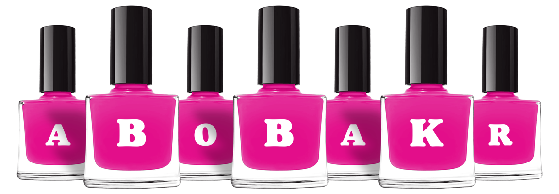 Abobakr nails logo