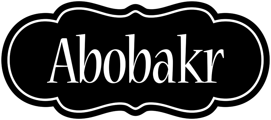 Abobakr welcome logo
