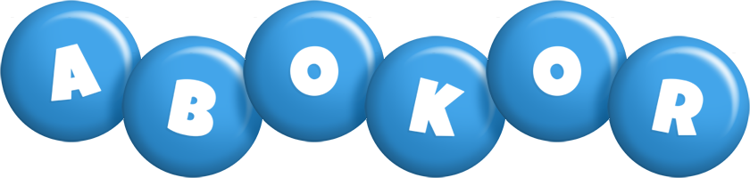 Abokor candy-blue logo