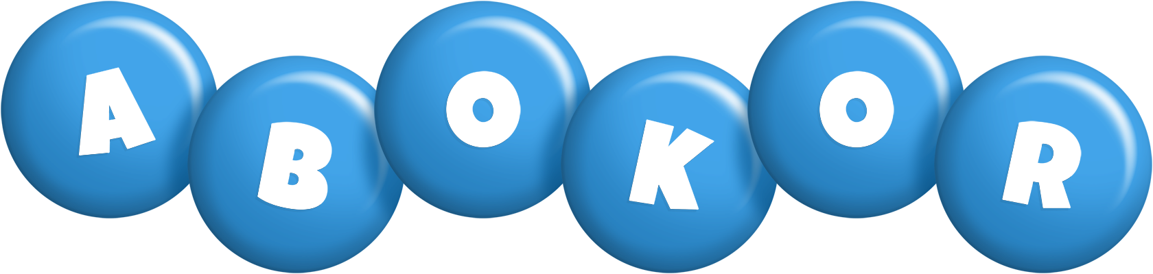 Abokor candy-blue logo