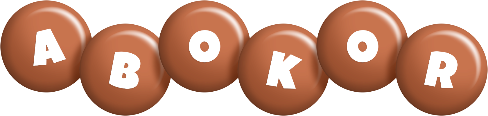 Abokor candy-brown logo