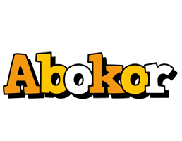 Abokor cartoon logo
