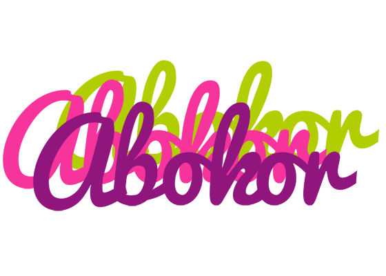 Abokor flowers logo