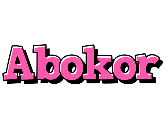 Abokor girlish logo