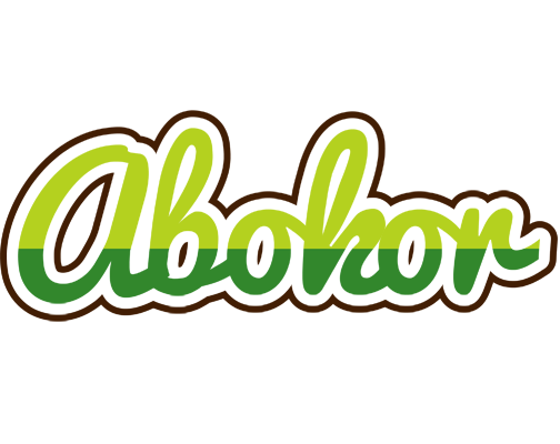 Abokor golfing logo
