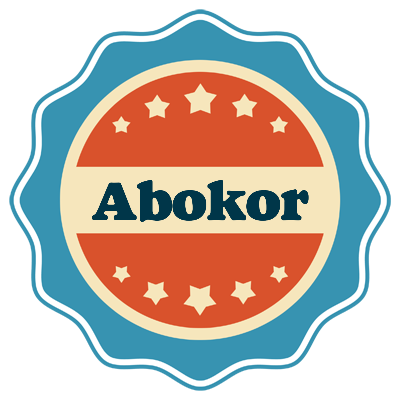 Abokor labels logo