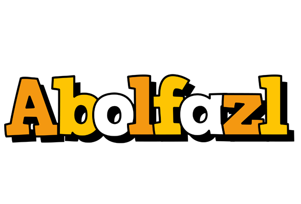 Abolfazl cartoon logo
